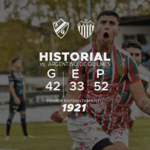 Historial Dock Sud vs Argentino de Quilmes