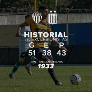 Historial Dock Sud vs Excursionistas