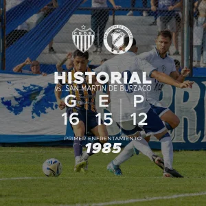 Historial Dock Sud vs San Martin de Burzaco